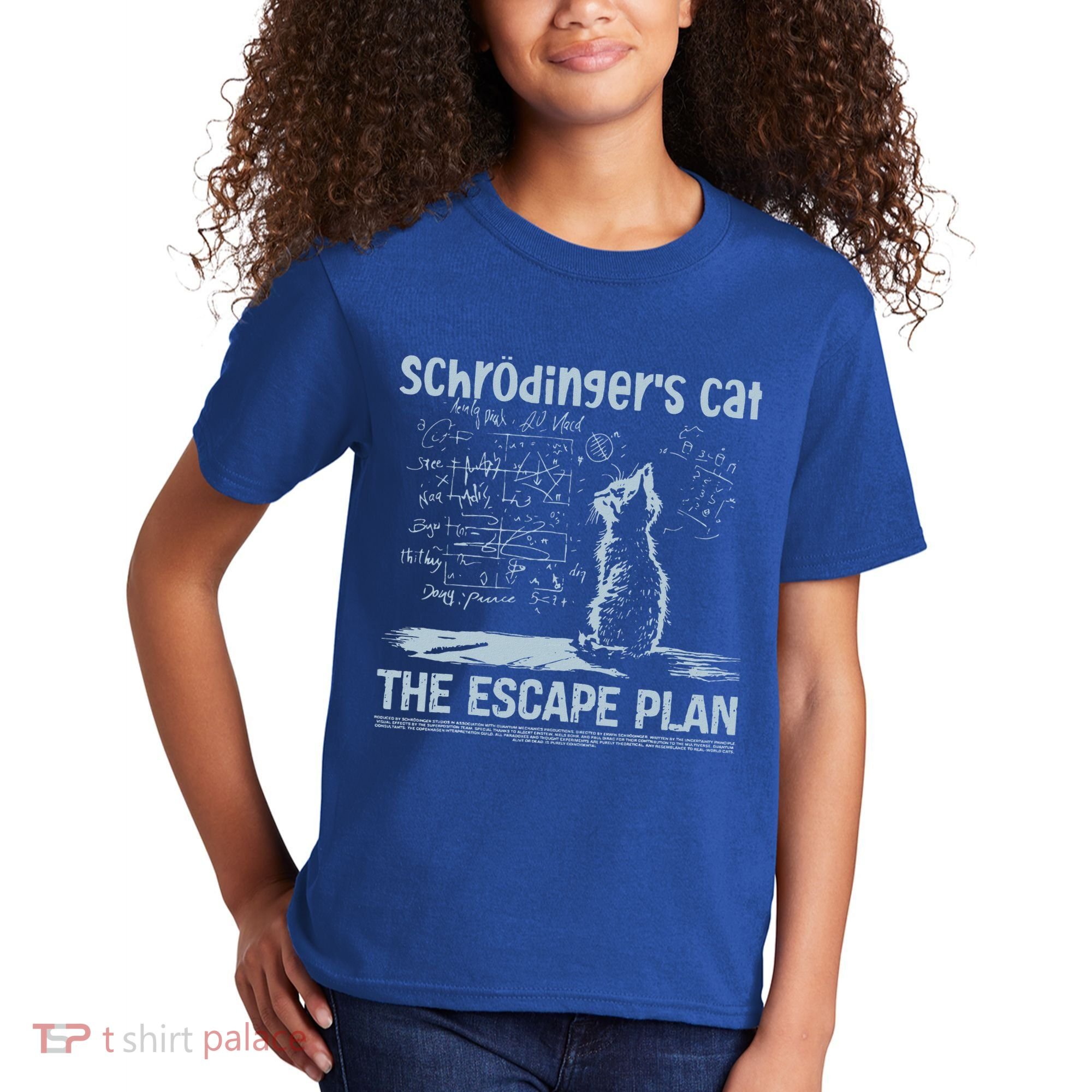 SchröDingers Cat The Escape Plan Kids T-Shirt