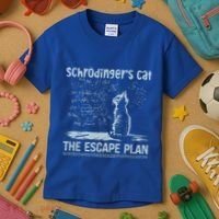 SchröDingers Cat The Escape Plan Kids T-Shirt thumb 3
