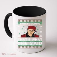Santa's Coming That's What She Said Christmas Gift Coffee Mug thumb 0