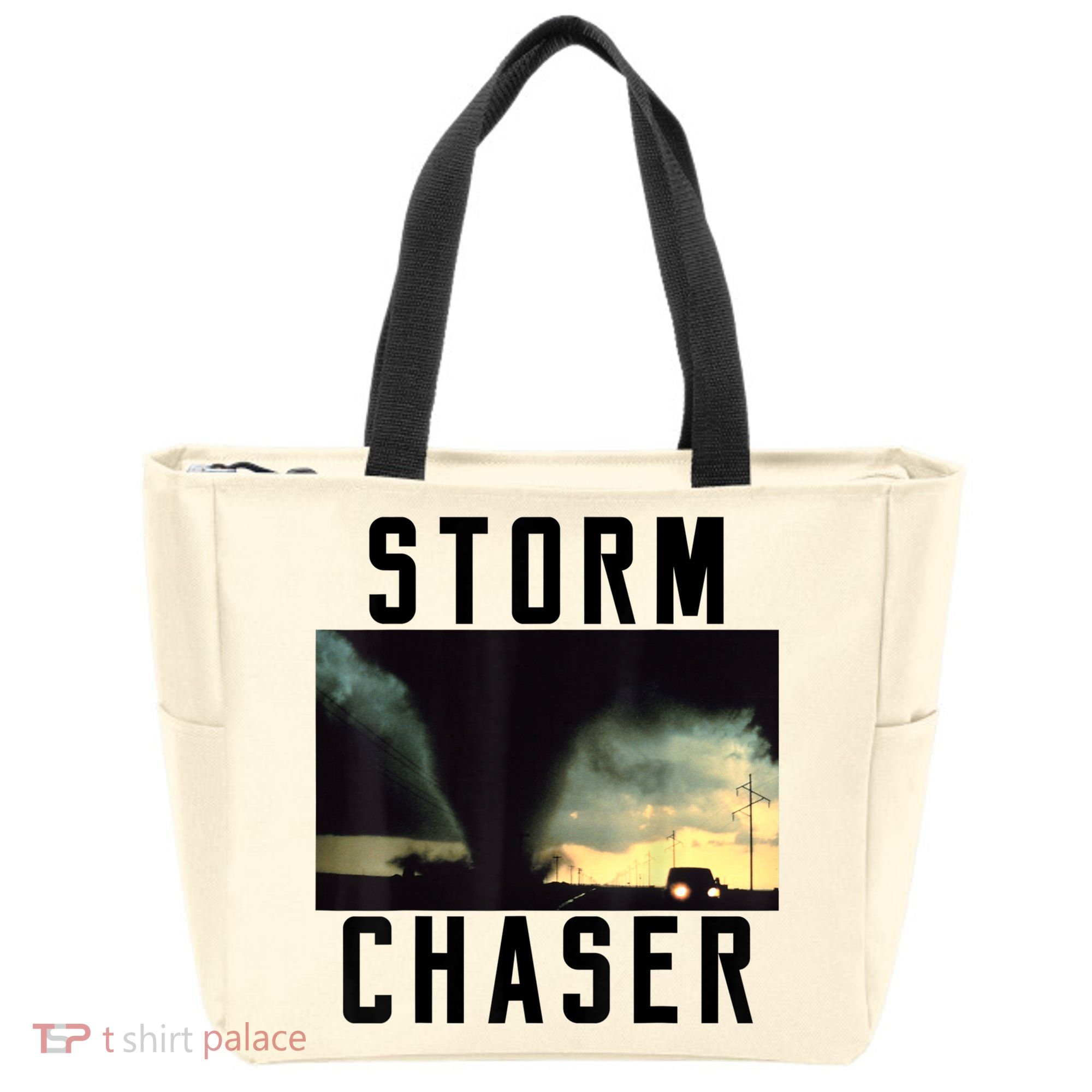 Storm Chaser Tornado Picture Gift Weather Meteorologist Gift Tote Bag