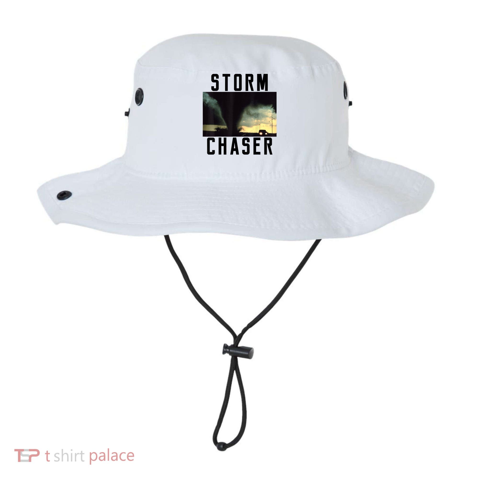 Storm Chaser Tornado Picture Gift Weather Meteorologist Gift Bucket Hat