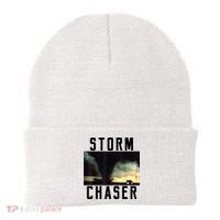 Storm Chaser Tornado Picture Gift Weather Meteorologist Gift Beanie thumb 0