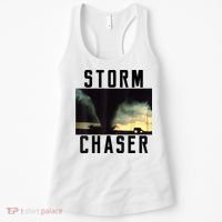 Storm Chaser Tornado Picture Gift Weather Meteorologist Gift Women's Tank Top thumb 0