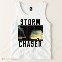 Storm Chaser Tornado Picture Gift Weather Meteorologist Gift Tank Top thumb 2