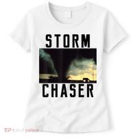 Storm Chaser Tornado Picture Gift Weather Meteorologist Gift Women's T-Shirt thumb 0