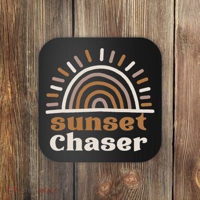 Sunset Chaser Tee Coaster