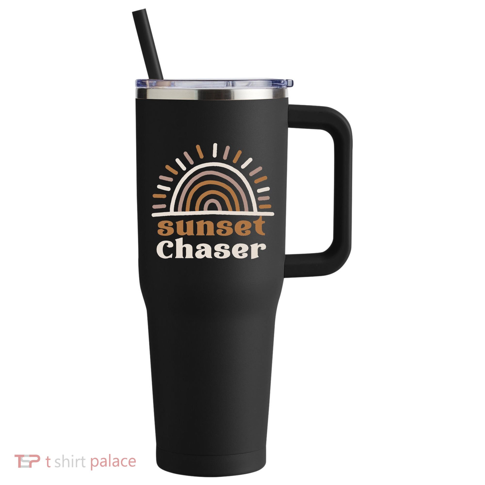 Sunset Chaser Tee 40oz Vacuum Insulated Stainless Steel Travel Tumbler