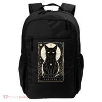 Star Cat Tarot Card Graphic For Tarot Cat Lovers Backpack thumb 0