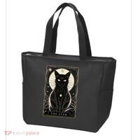 Star Cat Tarot Card Graphic For Tarot Cat Lovers Tote Bag thumb 3