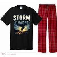 Storm Chaser Tornado Picture Weather Meteorologist Pajama Set thumb 0