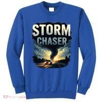 Storm Chaser Tornado Picture Weather Meteorologist Sweatshirt thumb 0