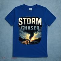 Storm Chaser Tornado Picture Weather Meteorologist T-Shirt thumb 5