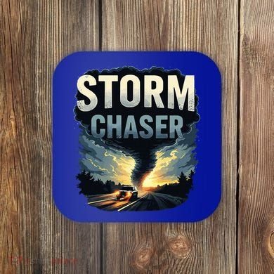 Storm Chaser Tornado Picture Weather Meteorologist Coaster