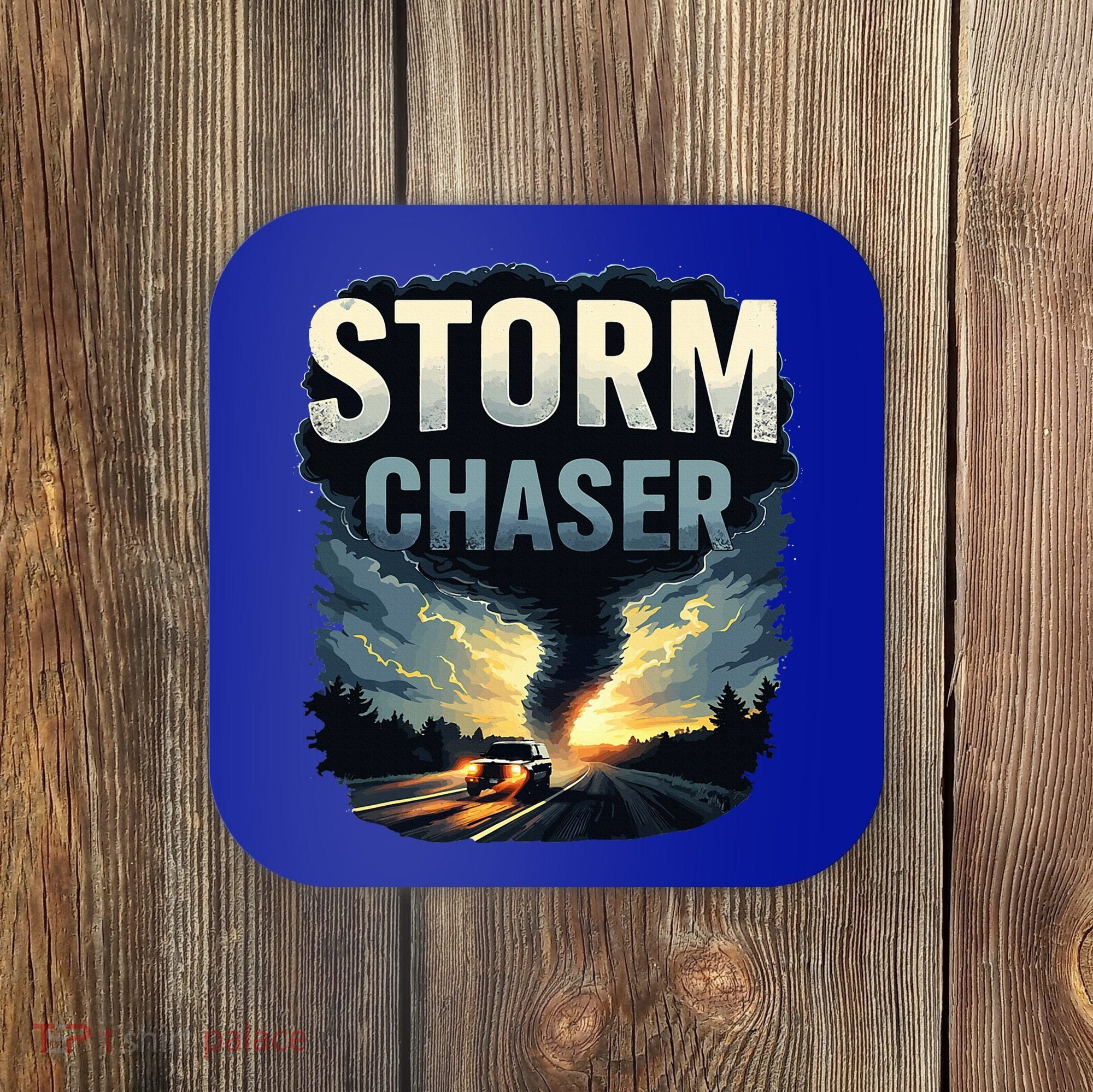 Storm Chaser Tornado Picture Weather Meteorologist Coaster