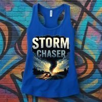 Storm Chaser Tornado Picture Weather Meteorologist Women's Tank Top thumb 3