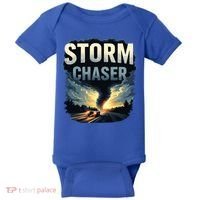 Storm Chaser Tornado Picture Weather Meteorologist Baby Bodysuit thumb 0