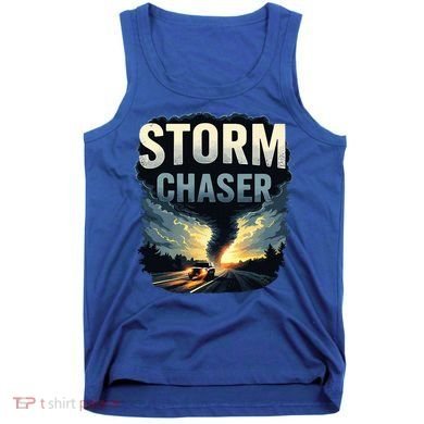 Storm Chaser Tornado Picture Weather Meteorologist Tank Top