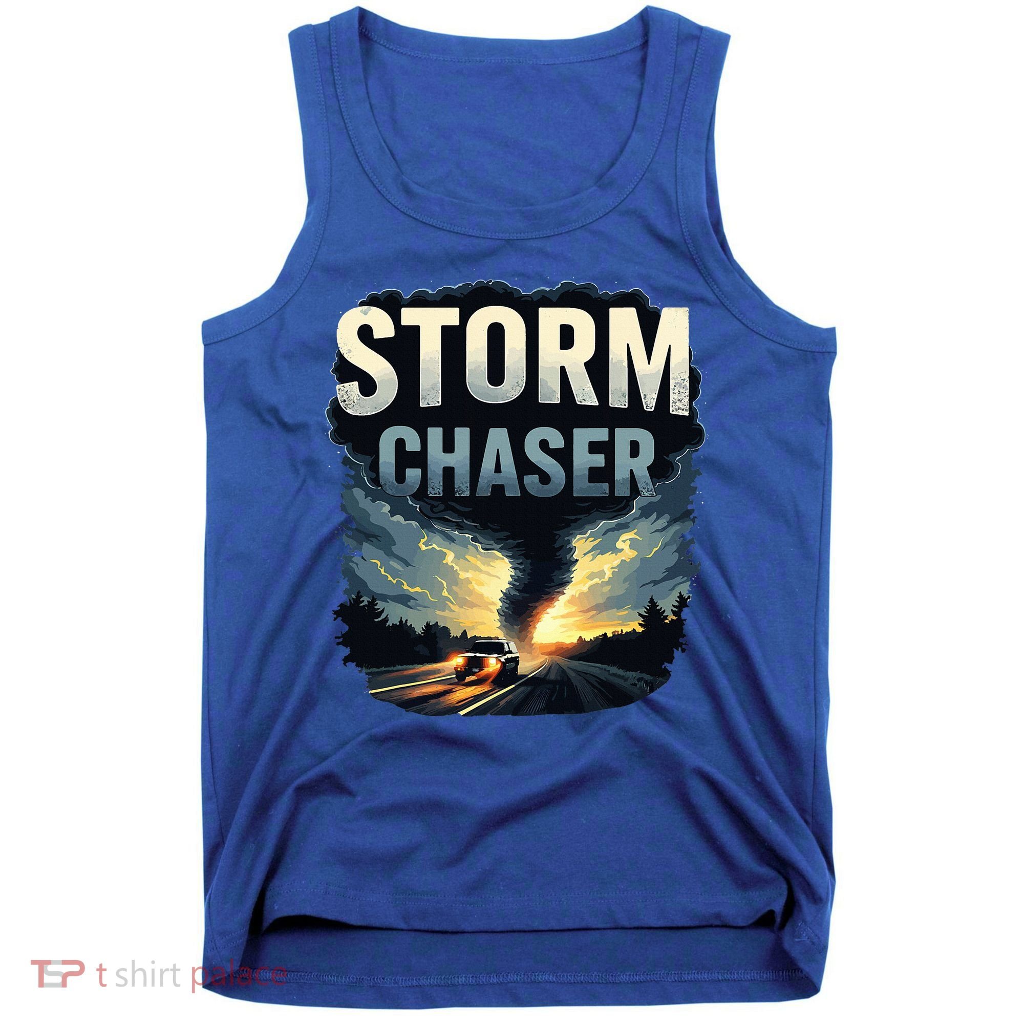 Storm Chaser Tornado Picture Weather Meteorologist Tank Top