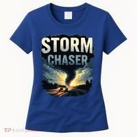 Storm Chaser Tornado Picture Weather Meteorologist Women's T-Shirt thumb 0