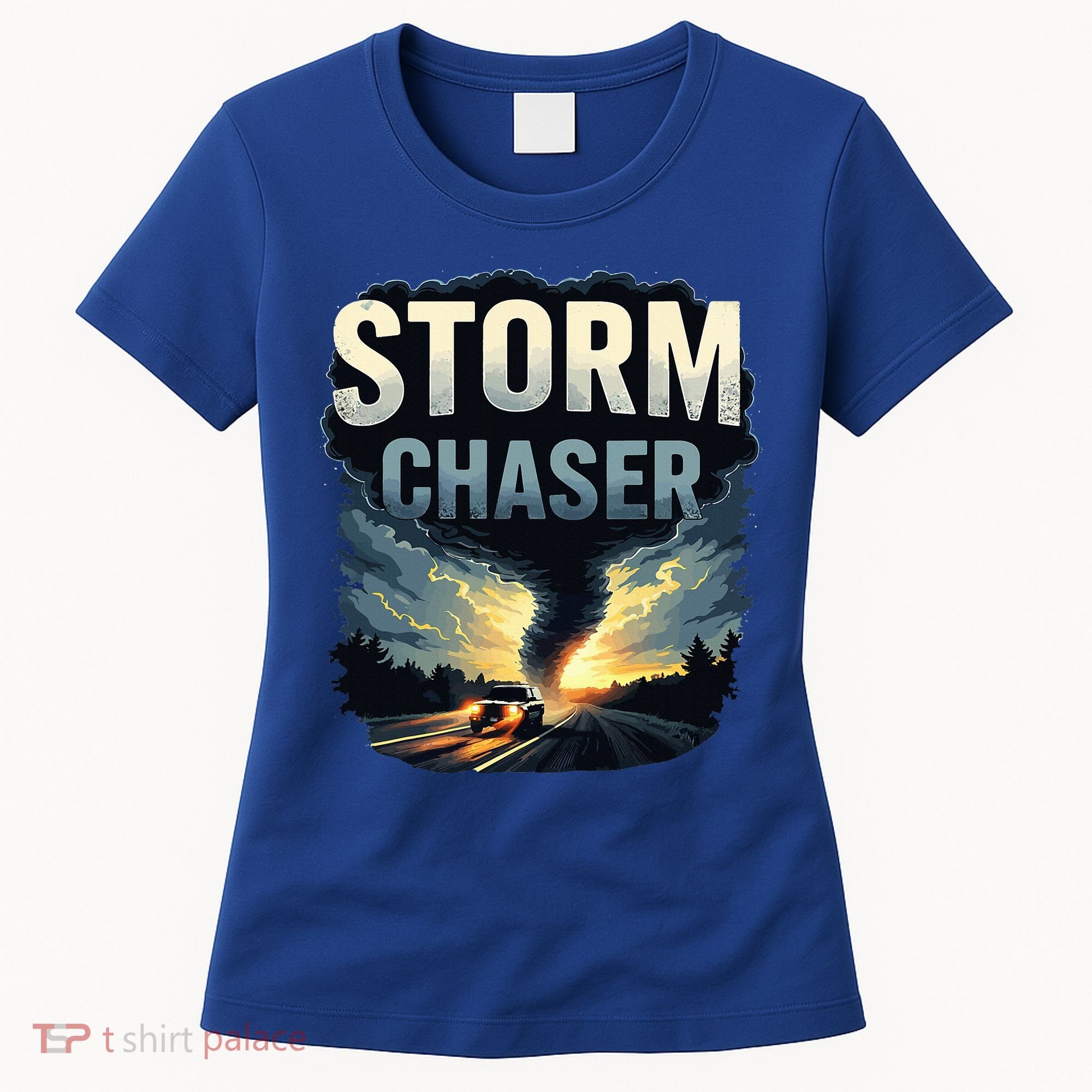 Storm Chaser Tornado Picture Weather Meteorologist Women's T-Shirt
