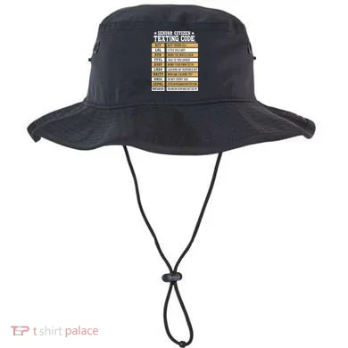 Senior Citizen Texting Code Funny Old People Gift Bucket Hat