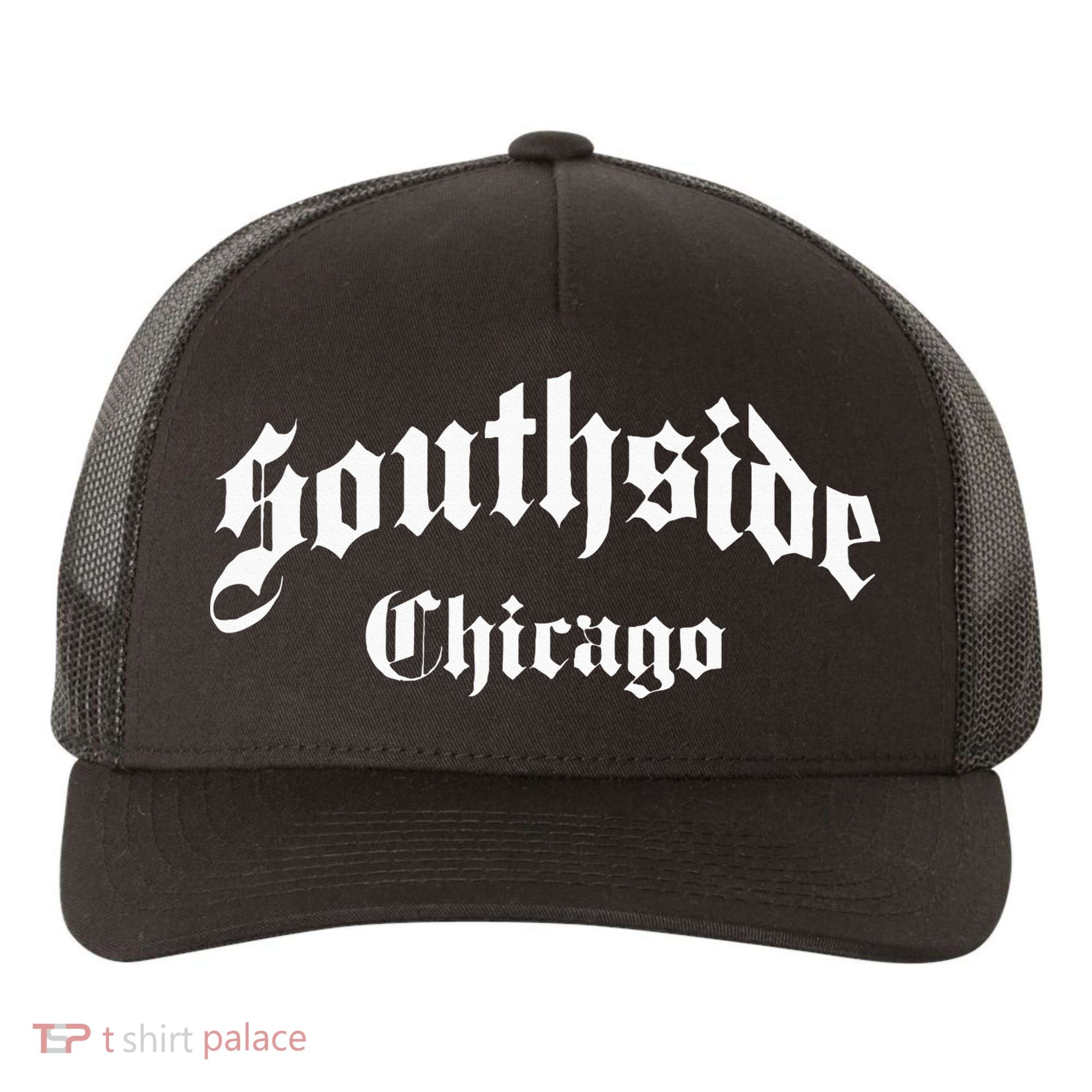 Southside Chicago Throwback Yupoong Adult 5-Panel Trucker Hat