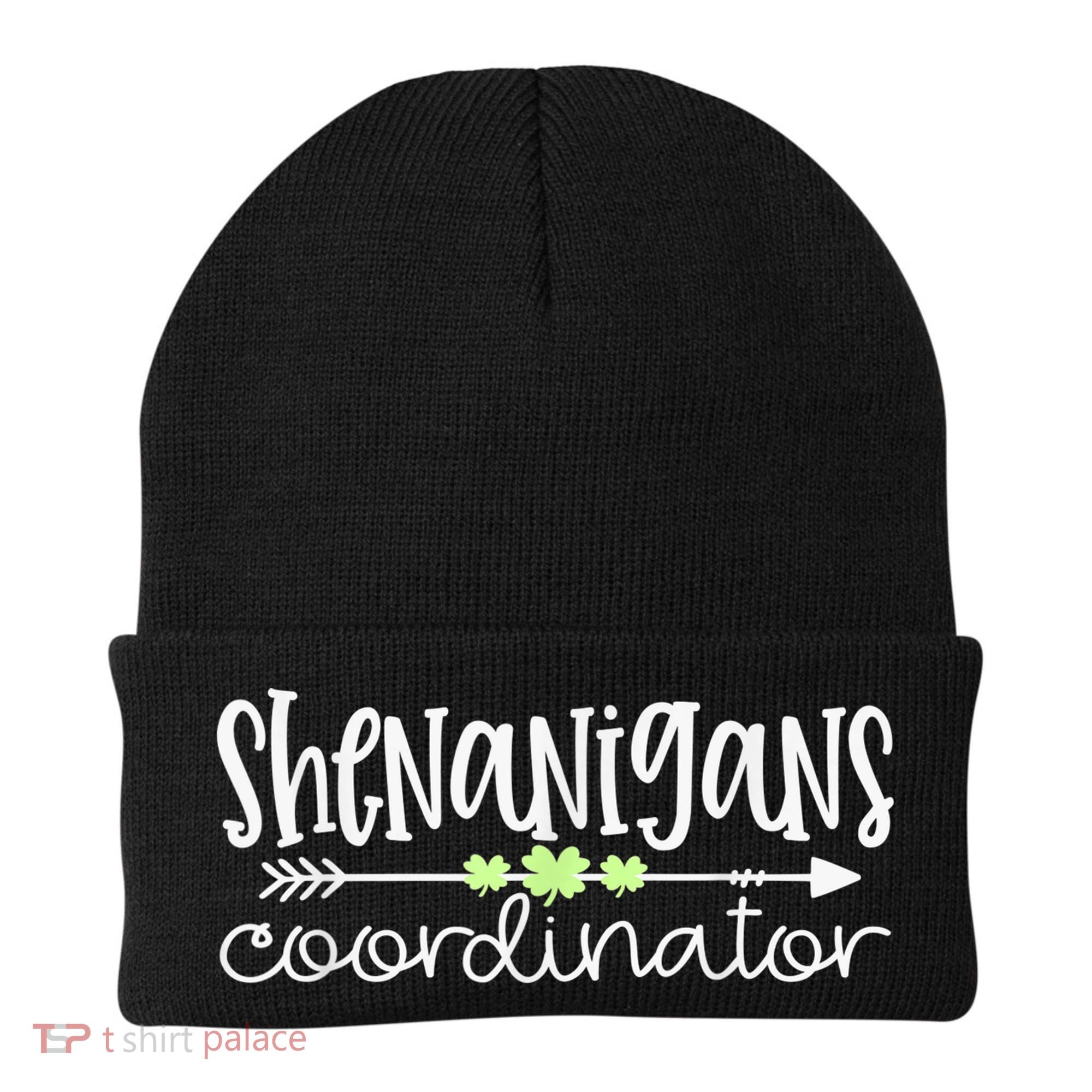 Shenanigans Coordinator Teacher St Patricks Day Shenanigans Beanie