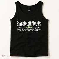 Shenanigans Coordinator Teacher St Patricks Day Shenanigans Tank Top thumb 2