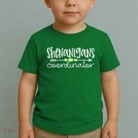Shenanigans Coordinator Teacher St Patricks Day Shenanigans Toddler T-Shirt thumb 2