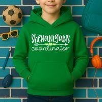 Shenanigans Coordinator Teacher St Patricks Day Shenanigans Kids Hoodie thumb 2