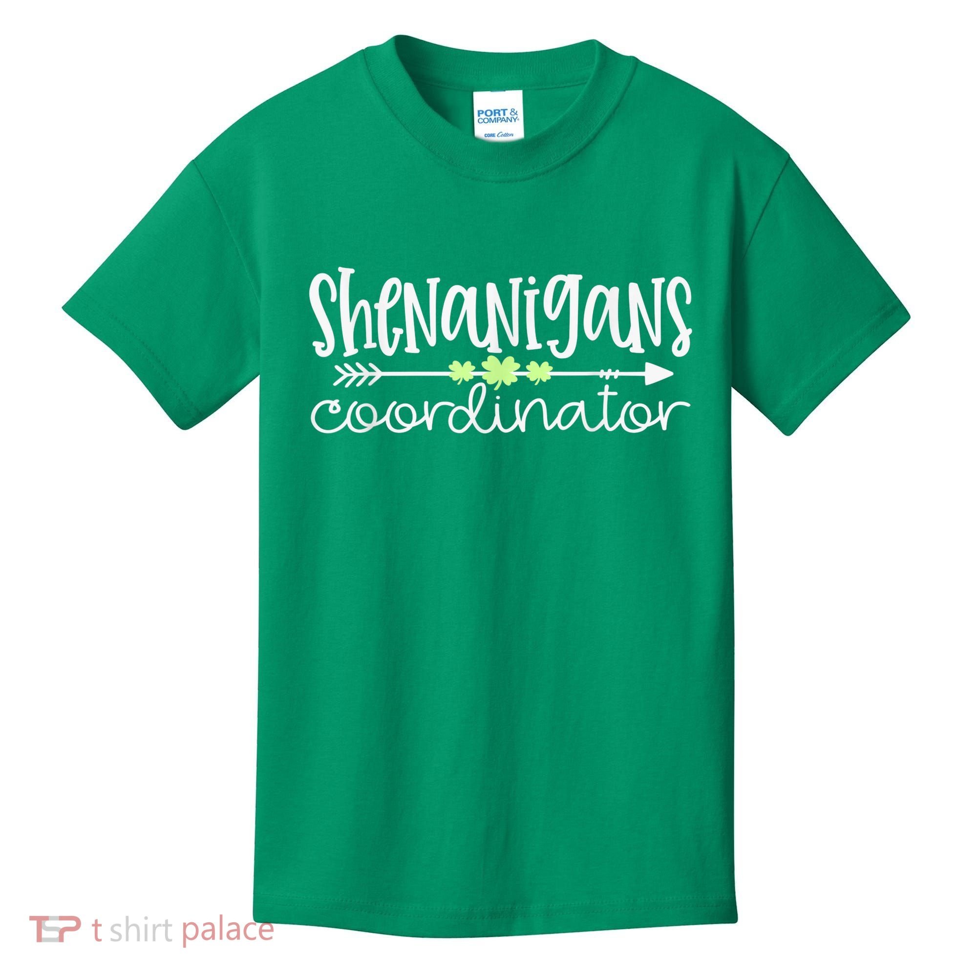 Shenanigans Coordinator Teacher St Patricks Day Shenanigans Kids T-Shirt
