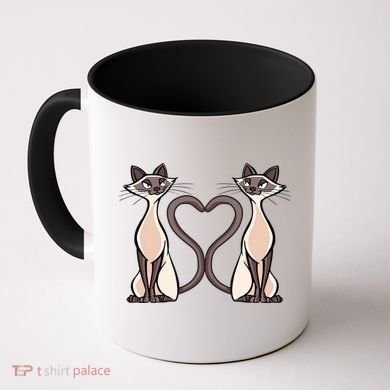 Siamese Cat Twins Gift For Siamese Cat Breed Owner Gift Coffee Mug
