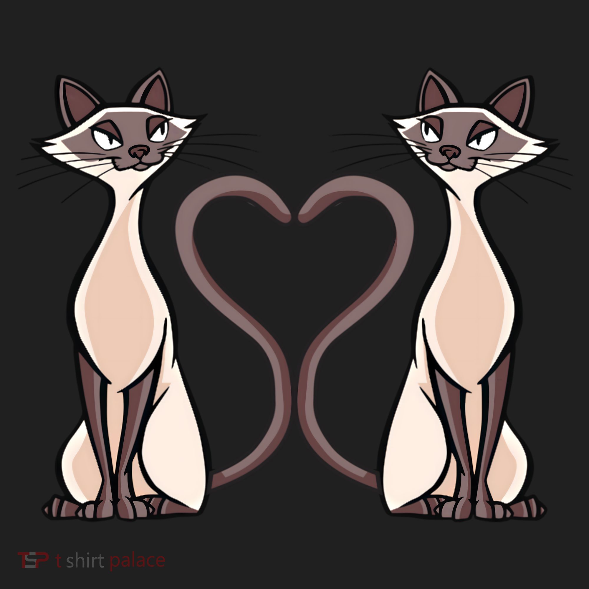 Siamese Cat Twins Gift For Siamese Cat Breed Owner Gift Beanie