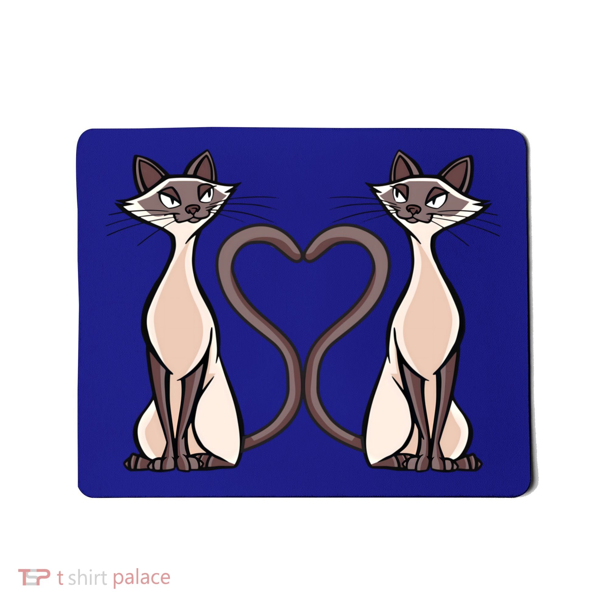 Siamese Cat Twins Gift For Siamese Cat Breed Owner Gift Mousepad