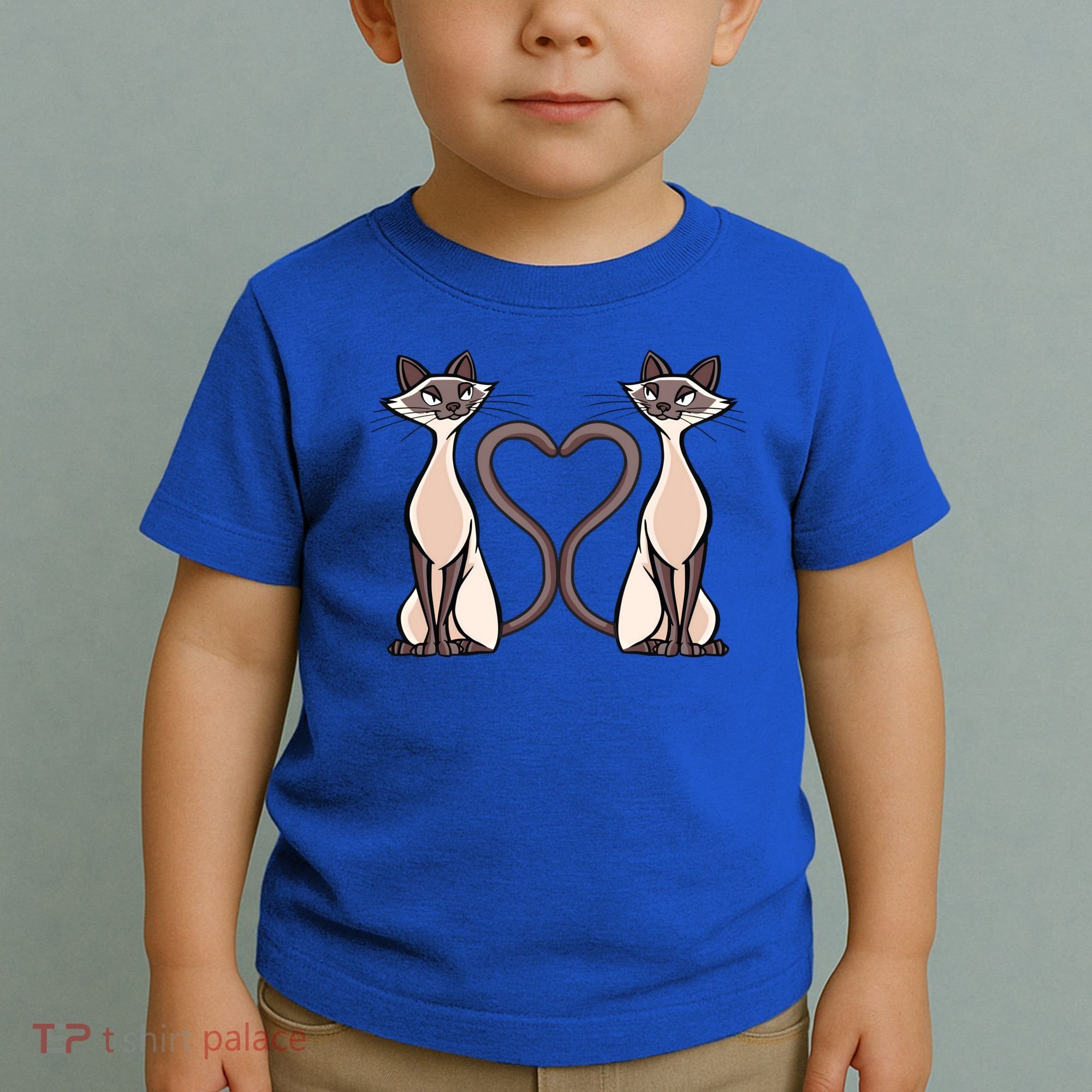 Siamese Cat Twins Gift For Siamese Cat Breed Owner Gift Toddler T-Shirt