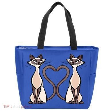 Siamese Cat Twins Gift For Siamese Cat Breed Owner Gift Tote Bag