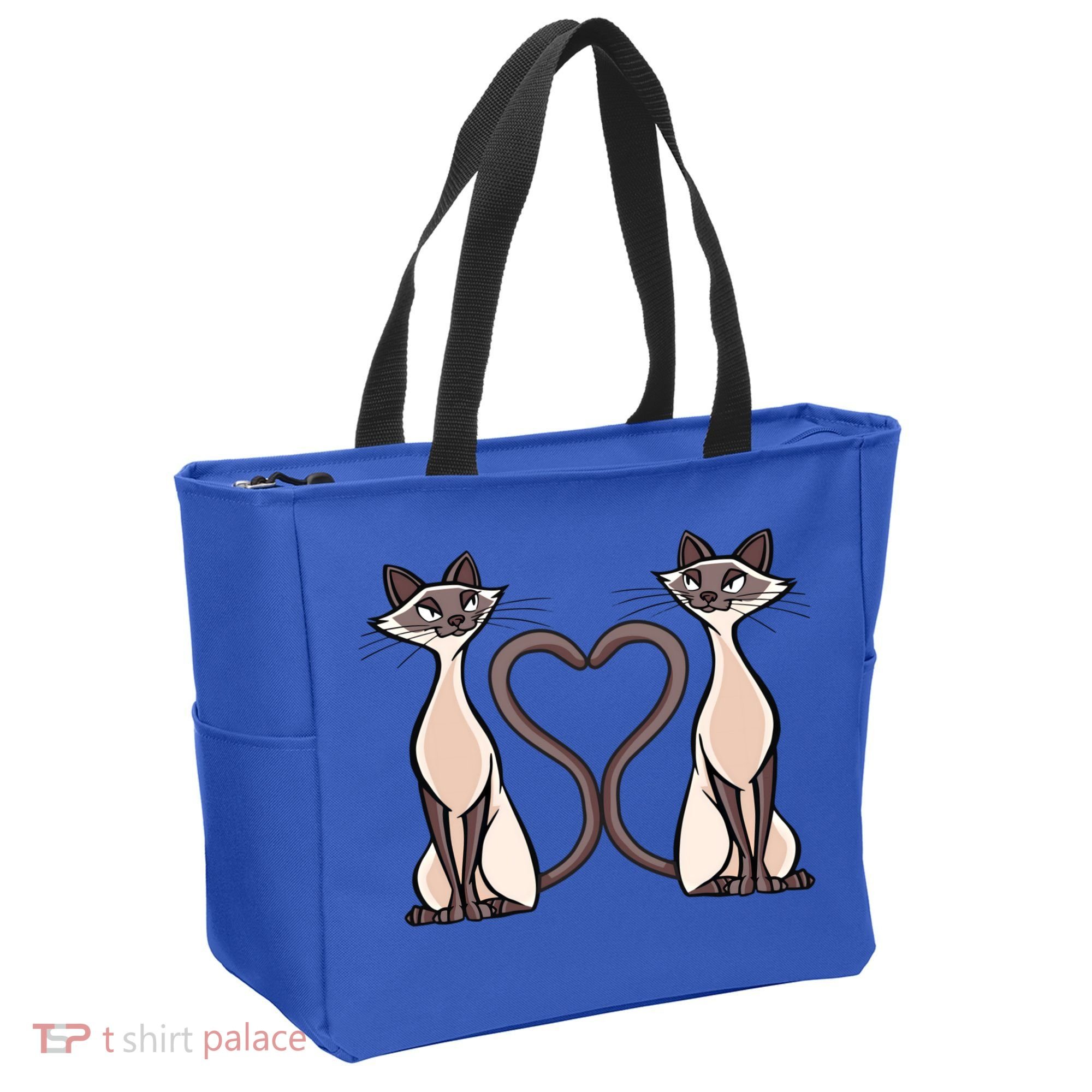 Siamese Cat Twins Gift For Siamese Cat Breed Owner Gift Tote Bag