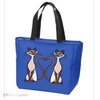 Siamese Cat Twins Gift For Siamese Cat Breed Owner Gift Tote Bag thumb 3
