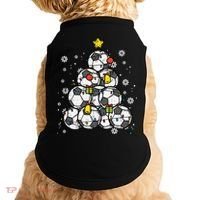 Soccer Christmas Tree Xmas Pajamas Pjs Player Boys Girls Gift Doggie Tank thumb 0