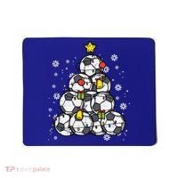 Soccer Christmas Tree Xmas Pajamas Pjs Player Boys Girls Gift Mousepad thumb 0