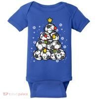 Soccer Christmas Tree Xmas Pajamas Pjs Player Boys Girls Gift Baby Bodysuit thumb 0