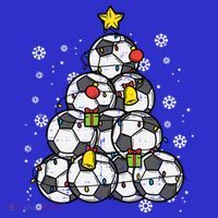 Soccer Christmas Tree Xmas Pajamas Pjs Player Boys Girls Gift Women's T-Shirt thumb 6