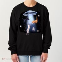 Space Cats UFO Women's Sweatshirt thumb 0