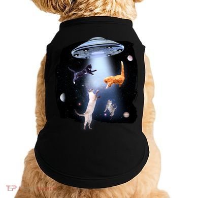 Space Cats UFO Doggie Tank