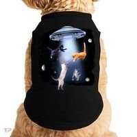 Space Cats UFO Doggie Tank thumb 0
