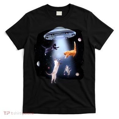 Space Cats UFO T-Shirt