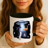 Space Cats UFO Coffee Mug thumb 3