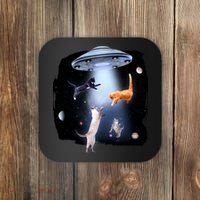 Space Cats UFO Coaster thumb 0