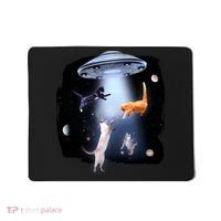 Space Cats UFO Mousepad thumb 0
