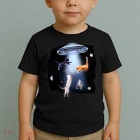 Space Cats UFO Toddler T-Shirt thumb 2